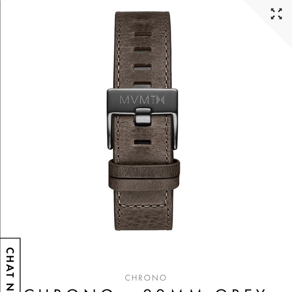 Movement Gray Leather Strap - Picture 6 of 6